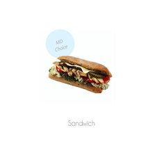 그릴드 치킨 치아바타 냉동  샌드위치 (210g × 1ea)